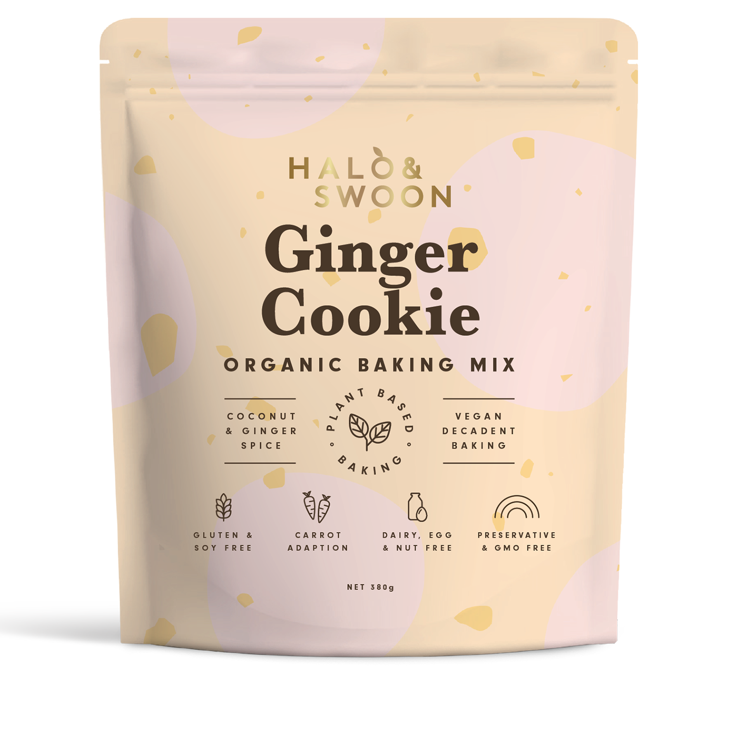 Halo & Swoon Ginger Cookie - organic, vegan, gluten-free baking mix